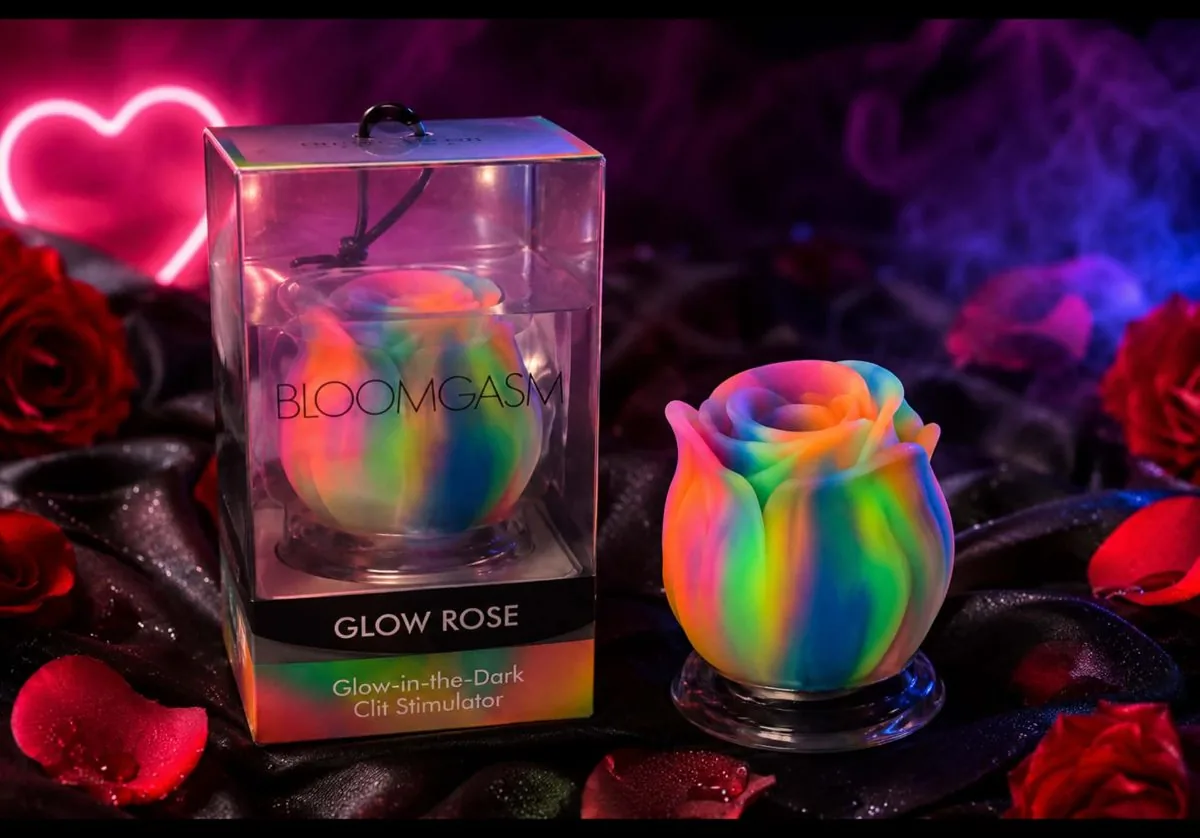 Stimulator rose glow in the dark