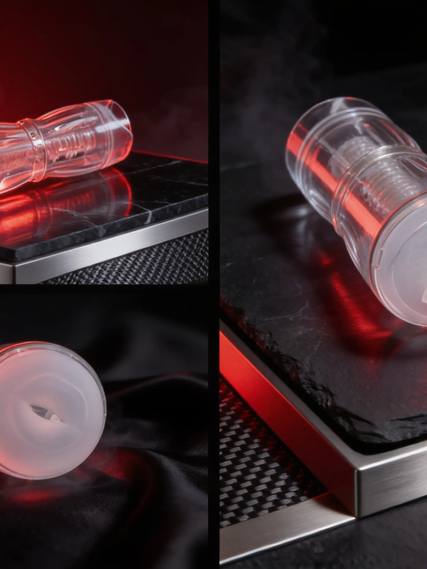 Vagin Transparent à DOUBLE ENTRÉE — accessoire intime M et Mme Plaisir